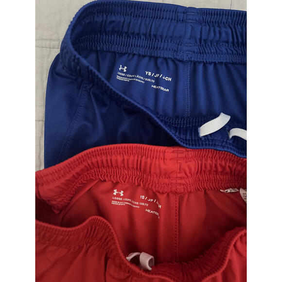 Under Armour Boys Youth Small Shorts HeatGear Bundle, Set of 2 Athletic Shorts - Picture 6 of 6